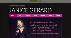 Desktop Screenshot of janicegerard.com